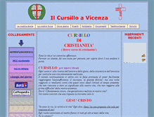 Tablet Screenshot of cursillovicenza.org